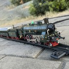 Electric Diecast Steam Locomotive Model Train Railway Toy Collectible Decor Gift
