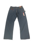 Men s Wrangler Relaxed Fit Riggs Workwear Dark Wash Denim Jeans pants 38 36 New