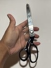 Vintage Wiss Pinking Shears dressmaker Scissors Black Handles