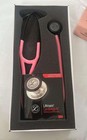 3m    Littmann   Cardiology Iv Stethoscope - 6168  Pink-black Chestpiece Black 27