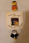 Vtg Enamel Cat Pins Set Of 3 From 1993-94-96 Hand Painted Kd Designs Super Cute 