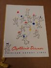 Vintage Cruise Menu S s  Constitution 1954 Captain s Dinner