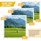 3mm Thick Golf Simulator Impact Screen Ultra Clear Multi-sport Projection Screen
