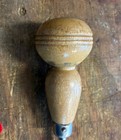 Vintage Wood Handle Gimlet Hand Drill Screw Gimlet Carpenter Tool