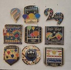 Lot Of 9 Albuquerque International Balloon Fiesta 2000 Kodak Enamel Pins Nm