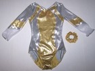 Weissman Leotard Bodysuit Hologram Mystique Rhinestones Competition New Women As