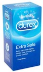 Durex Extra Safe 6 Condoms - Pack Size 1  2 Or 4