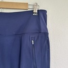 Athleta Skort Womens L Blue Fairway Golf 16  High Rise Tennis Preppy Active