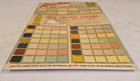 Vintage 19 5  Kem-tone Oil Paint Sample Sign Toc 82 Paint Samples Canada