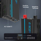 Edecoa Pure Sine Wave Power Inverter 2000w 4000 Watt 12v Dc To 110v 120v Ac Lcd