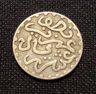 1321 Morocco 1 2 Dirham F Vf 1903 Abd Al-aziz Y 18 1 Silver World Coin