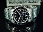 Invicta Men s 48mm Pro Diver Scuba Chronograph Black Dial Silver Tone 200m Watch
