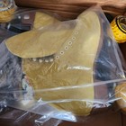 Moxi Lolly Pineapple Yellow Suede Leather Quad Fashion Roller Skates Sz 9