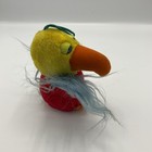 Vintage Russ Berrie   Co  Chirpy Herby Parrot Plush Stuffed Animal