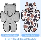 3in1 Baby Car Seat Head Body Support soft Breathable Infant Car Seat Insert