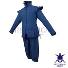 Medieval Gambeson Armor Suit Jacket   Pants Padded Cotton Larp Sca Reenactment 
