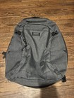 Swissgear Large Gray black Polyester Backpack 18x14x8 Zip buckle Pockets