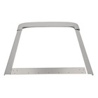 For Peterbilt 379 Extended Hood Silvery Front Grille Surround Replacement 4pcs