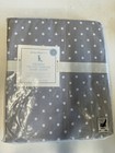 Pottery  Barn  Kids Pin That Toddler Duvet  Cover  One Size Gray White Polkadot