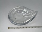 Orrefors Skai Crystal Drop Bowl By Martti Rytkonen 3   x10    Discontinued 2016