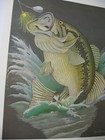 1983 Limited Ed  Signed Lithograph- The Keeper-largemouth Bass By W  Mike Howell