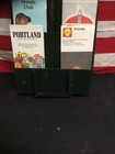 Rare  Vintage 1930s 40s Flying A Metal Gas Oil Road Map Holder Large Size  