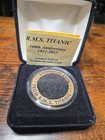 Authentic Coal From Rms Titanic Limited Edition Coin 100th Anniversary   2283