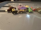 Vintage Disney Lots Of 8 Figurines 1991   1992 Kellogg   s Cereal Premium Toys