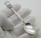 Vintage Austrian Genuine Silver Souvenir Spoon Kitzb  hel Emblem Hallmarked 900