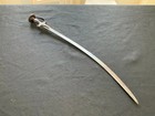 Old Antique Heavy Fighting Indian Tulwar Sword With Great Pattern Welded Blade