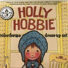 1975 Repro Holly Hobbie Colorforms Paper Doll Dress Up Set 2017 Clothes Sealed