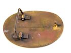 1987 Brass Cowboy Rodeo Western Marlboro Steer Belt Buckle By Philip Morris Inc