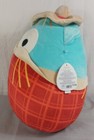 2023 New With Tag Squishmallows Winston The Scarecrow Owl 16  Stuffed Plush