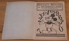 1938 Walt Disney s Mickey Mouse In Numberland Activity Coloring Book Golden Age