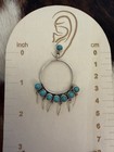 Turquoise Sterling Silver Southwestern Dangle Drop Dangle Stud Hoop Earrings