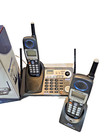 Panasonic Kx-tg6502b 5 8 Ghz Gigarange 2-line Cordless Phone System 2 Piece Set