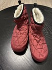 Kamik Quilted Nylon Mid Boots Simona Women s Red Brand New With Tags Size 8