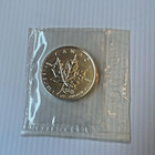 2000  5 Pure  9999  Silver Maple Leaf 1 Oz Coin Rcm In Flip Firework Privy