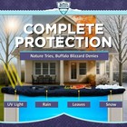 Buffalo Blizzard 15  X 30  Oval Deluxe Above Ground Swimming Pool Winter Cover