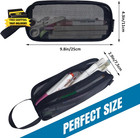 Mesh Pencil Case  Clear Pencil Pouch Pencil Bags  Transparent Pen Holder Bag  Mu
