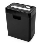 Office Paper Shredder 6-sheet Strip Cut For Dvd Credit Cd Heavy Duty Shredder