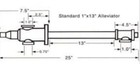 1   Thru-wall Shut-off For Irrigation Systems 1  X 13  - - No Basement Entry