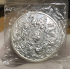 2021 2 Oz 5 Pounds British Silver Queens Beast Completer Coin Original Packaging