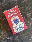 Vintage 1950 s Leader Howdy Surprise Candy Chews Cowboy 5  Novelty Box Rare 