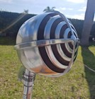 Rare Early Shure 730a Uniplex Crystal Microphone - Art Deco Vintage Original