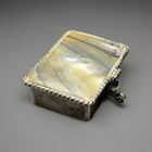 Vintage Sterling Silver 925 Taxco Snuff Pill Box From Estate Collection