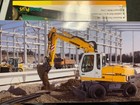 Nzg 1 50 Liebherr A314 Litronic Wheeled Excavator   675-07 