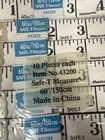 Lot Of 10 Body Measuring Tape Ruler Sewing Cloth Tailor Measure 60 Inch School
