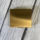 Vintage 60-70s Gillette Travel Safety Razor Set In Gold-tone Metal Compact Case 