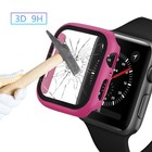 Film Cover For Apple Watch 42mm 46mm 41 45mm 44mm 40mm Tempered Glass Frame Case